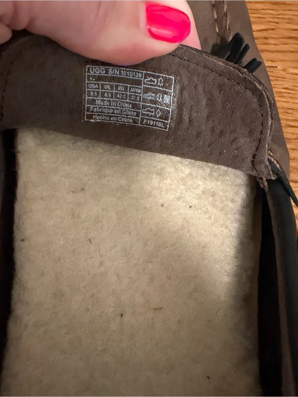 UGG Men’s Tassel Loafer Slippers in Brown and Black